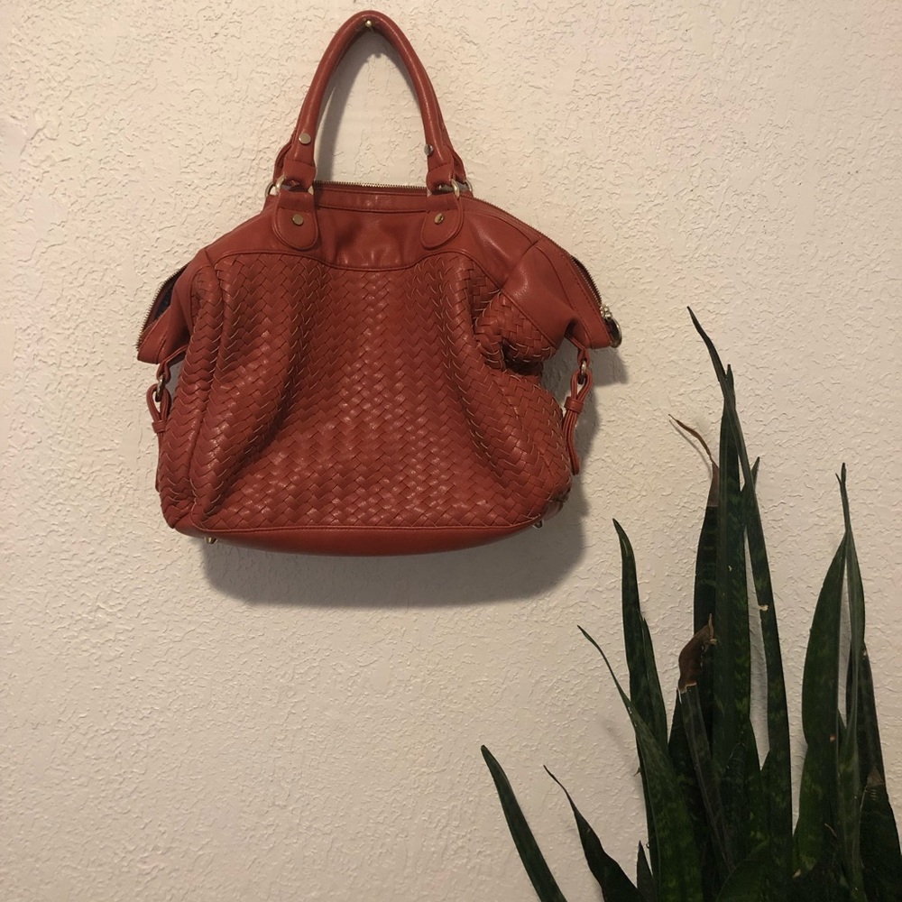 Deux Lux Braided Handbag